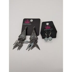 Paparazzi Earring Lot With 2 Sets Of‎ Dangle Earrings